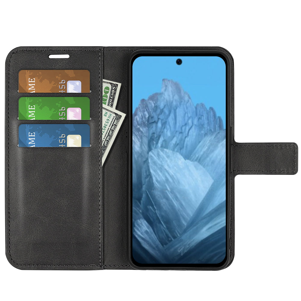 For Google Pixel 9 PU Leather Case Anti-scratch Calf Texture Phone Protective Cover For Google Pixel 9 PU Leather Case Anti-scratch Calf Texture Phone Protective Cover